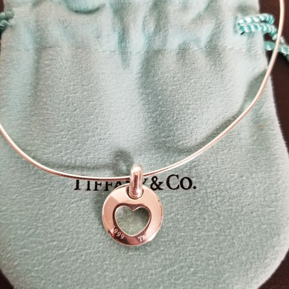 Tiffany & Co. Vintage Cutout Hearts Necklace
